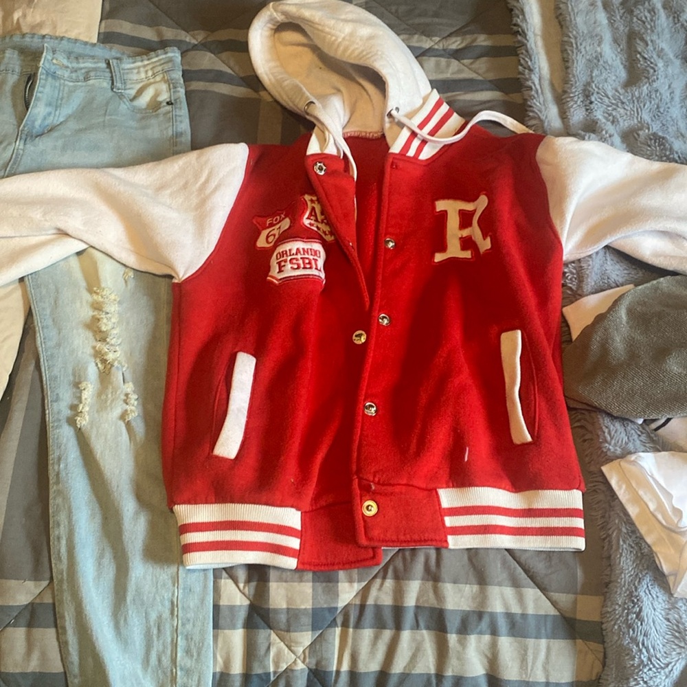 Cute letterman jacket